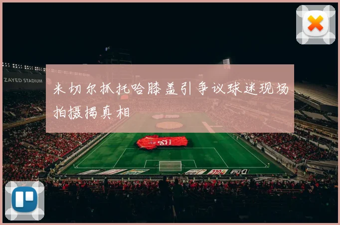 米切尔抓托哈膝盖引争议球迷现场拍摄揭真相